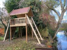 Riverside treehouse